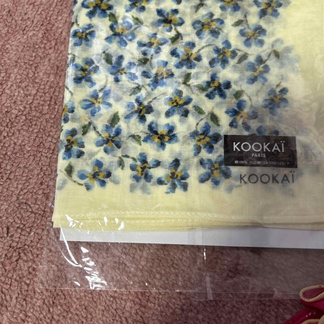 KOOKAIのハンカチ3枚セット レディースのファッション小物(ハンカチ)の商品写真