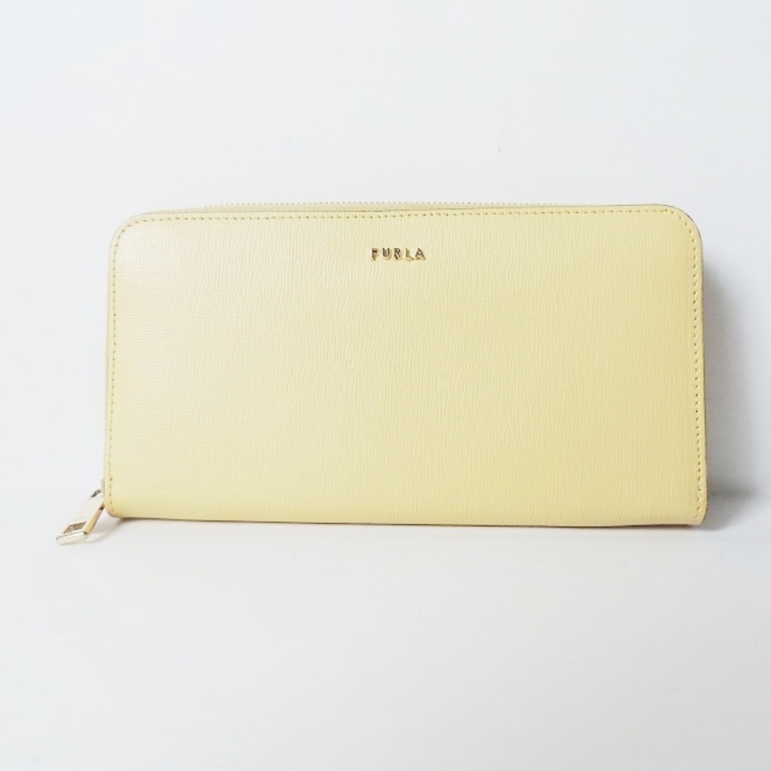 FURLA(フルラ) 長財布 - イエロー レザー