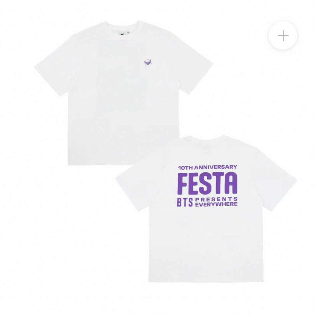 BTS FESTA Tシャツ　10th 公式