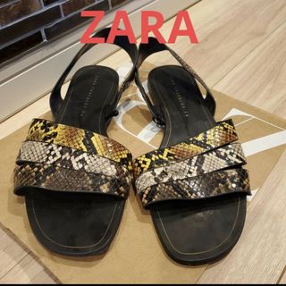 ザラ(ZARA)のZARA バックストラップサンダル(サンダル)