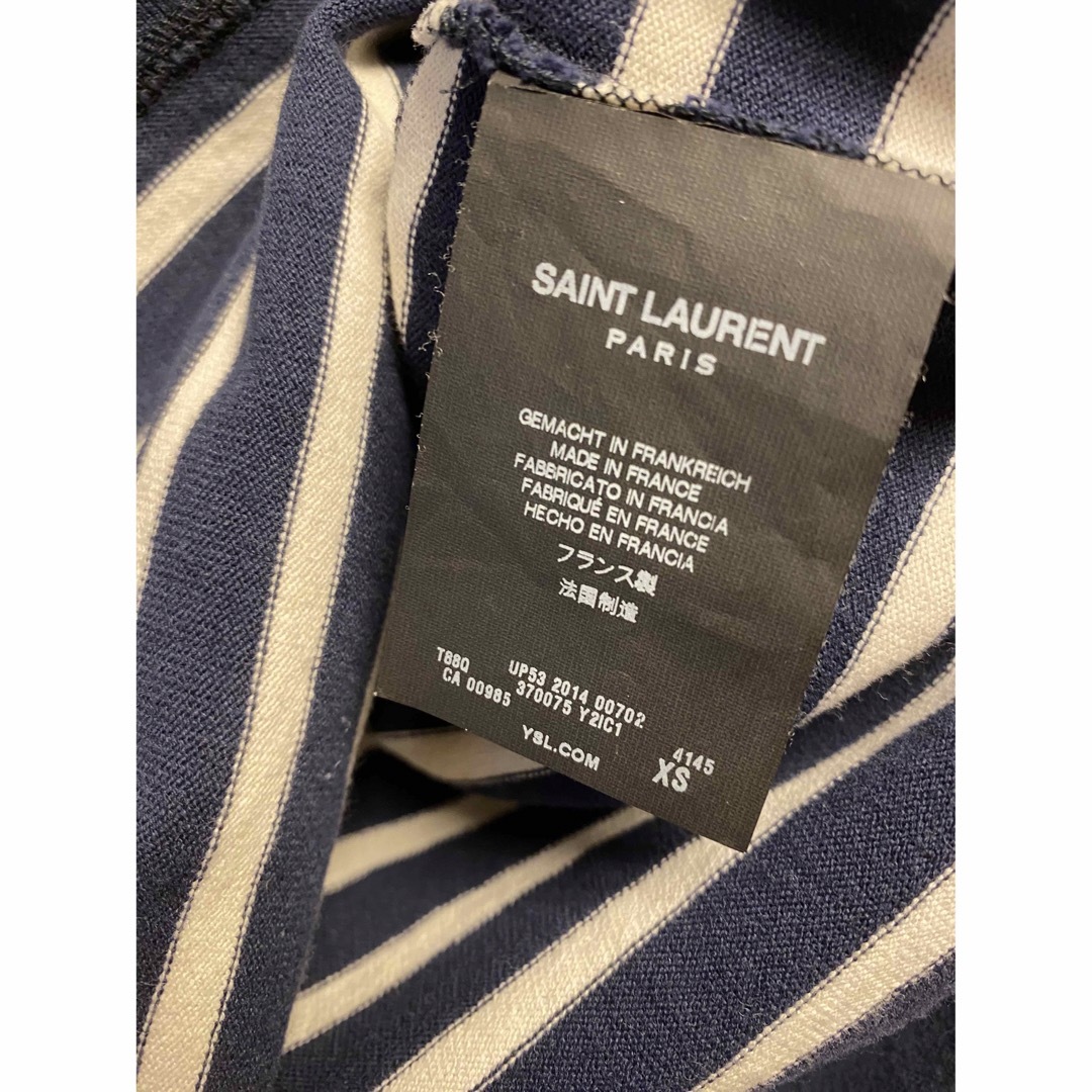 Saint Laurent(サンローラン)の国内正規 Saint Laurent サンローランパリ Hedi ロンT メンズのトップス(Tシャツ/カットソー(七分/長袖))の商品写真