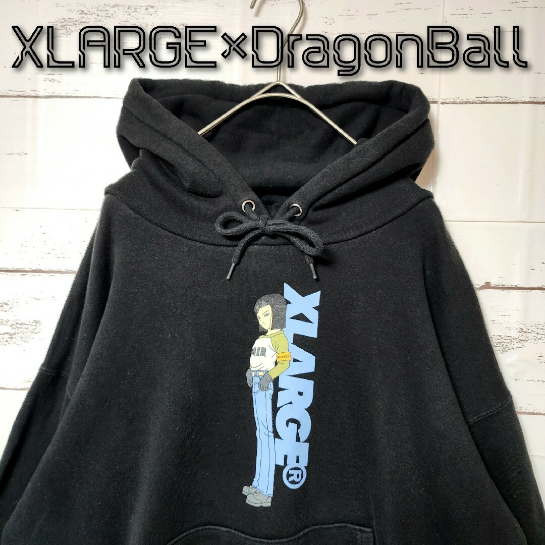 XLARGE ドラゴンボール 人造人間 コラボ パーカー フーディ