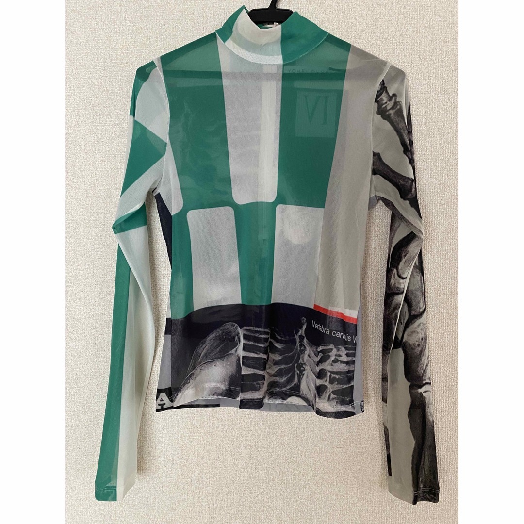 yohei ohno メッシュ トップス Graphic Mesh Top