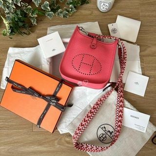 エルメス(Hermes)のHERMES　エルメス　エブリンTPMミニ　ローズアザレ　バンドリエールジグザグ(ショルダーバッグ)