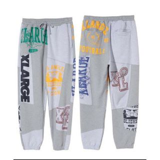 XLARGE 総柄プリントスウェットパンツ