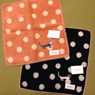 ツモリチサト(TSUMORI CHISATO)のツモリチサト♡タオルハンカチ二枚セット(ハンカチ)