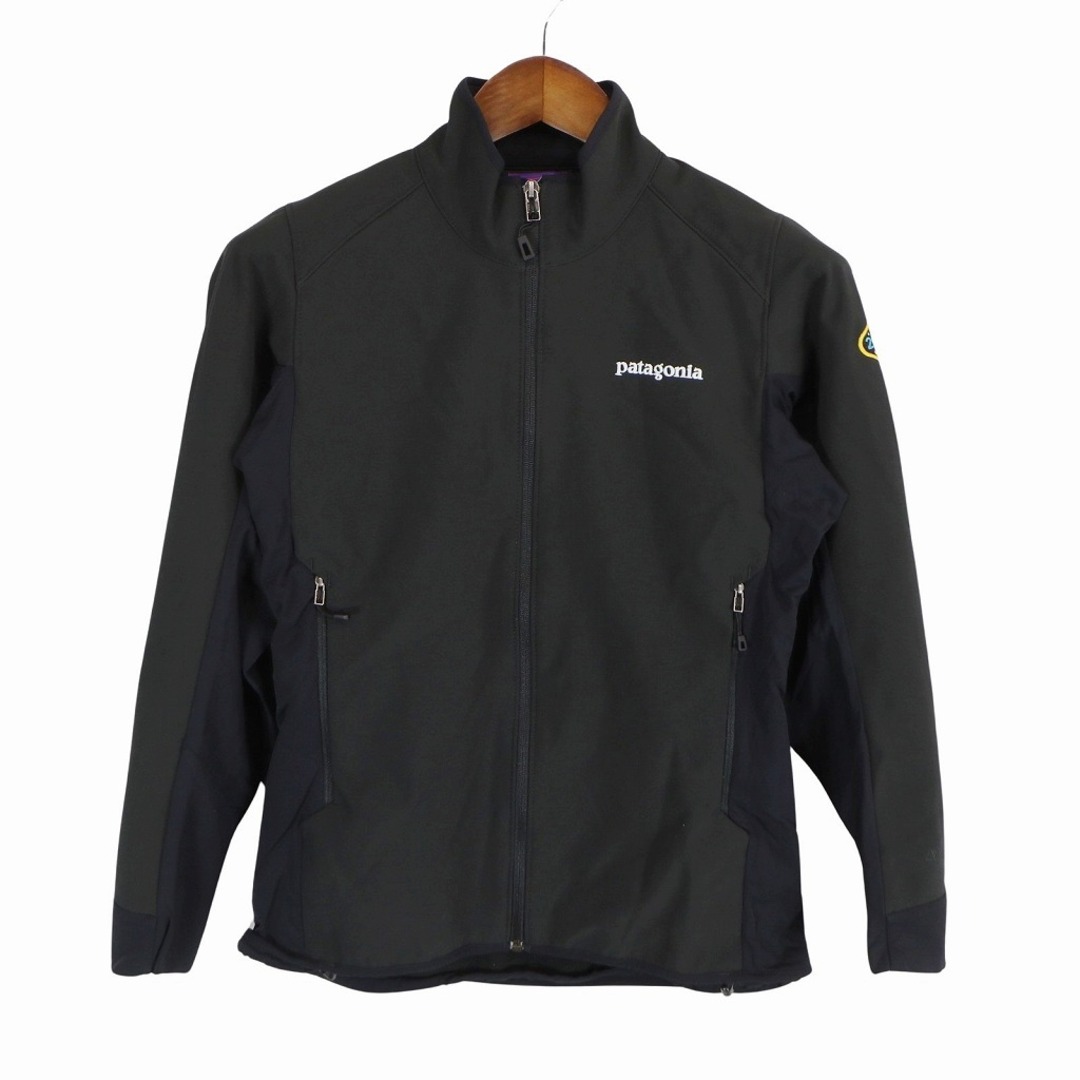 patagonia パタゴニア POLARTEC ポーラテック ソフトシェルジャケット アウトドア キャンプ ブラック (レディース XS)   O4074