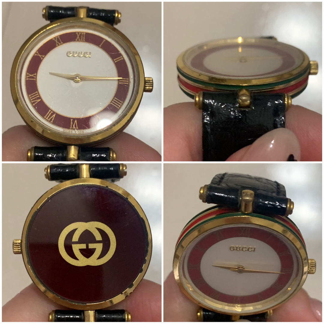 Gucci(グッチ)の【稼働品】GUCCI■シェリーライン　メンズウォッチ メンズの時計(腕時計(アナログ))の商品写真