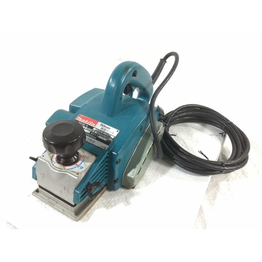 ☆美品☆ makita マキタ 100V 110mm 曲面カンナ 1003B-A 電動工具 電動工具 電動カンナ 研磨 78751