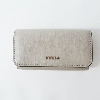 フルラ(Furla)のフルラ キーケース美品  グレー 3連フック(キーケース)