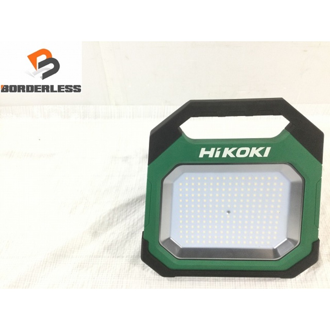 工具☆美品☆HiKOKI ハイコーキ 18V コードレスワークライト UB18DD 作業用照明 作業ライト 現場ライト 79001