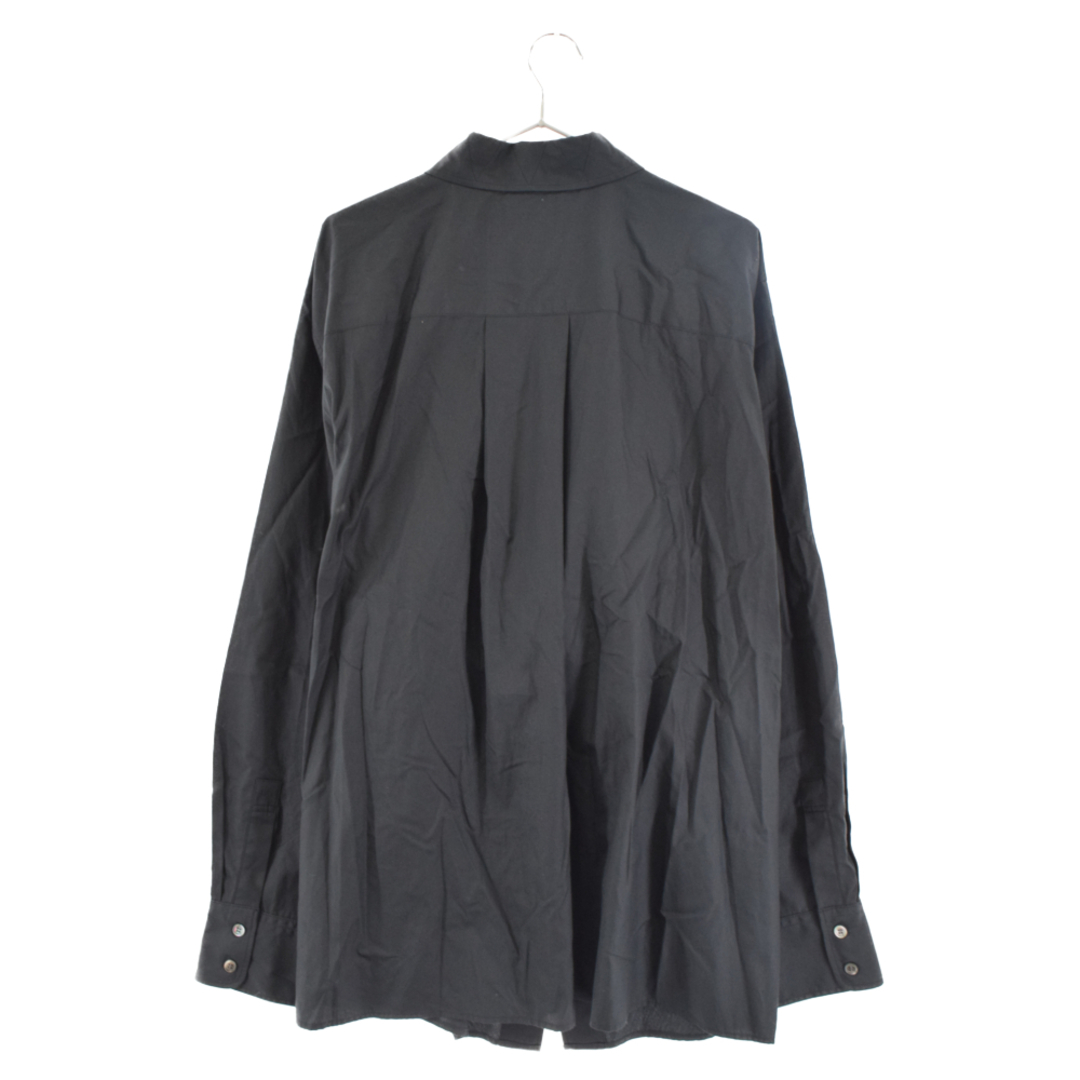 AMBUSH アンブッシュ WILDSIDE EXCLUSIVE OFF SHOLDER SHIRT ワイルドサイド限定オフショルダー長袖シャツ ブラック SE-B02-021-1-02 1