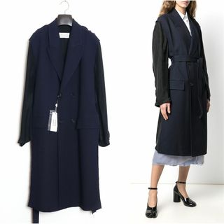 マルタンマルジェラ(Maison Martin Margiela)のメゾンマルジェラ 国内正規品 21SS ダブルコート 38(スプリングコート)