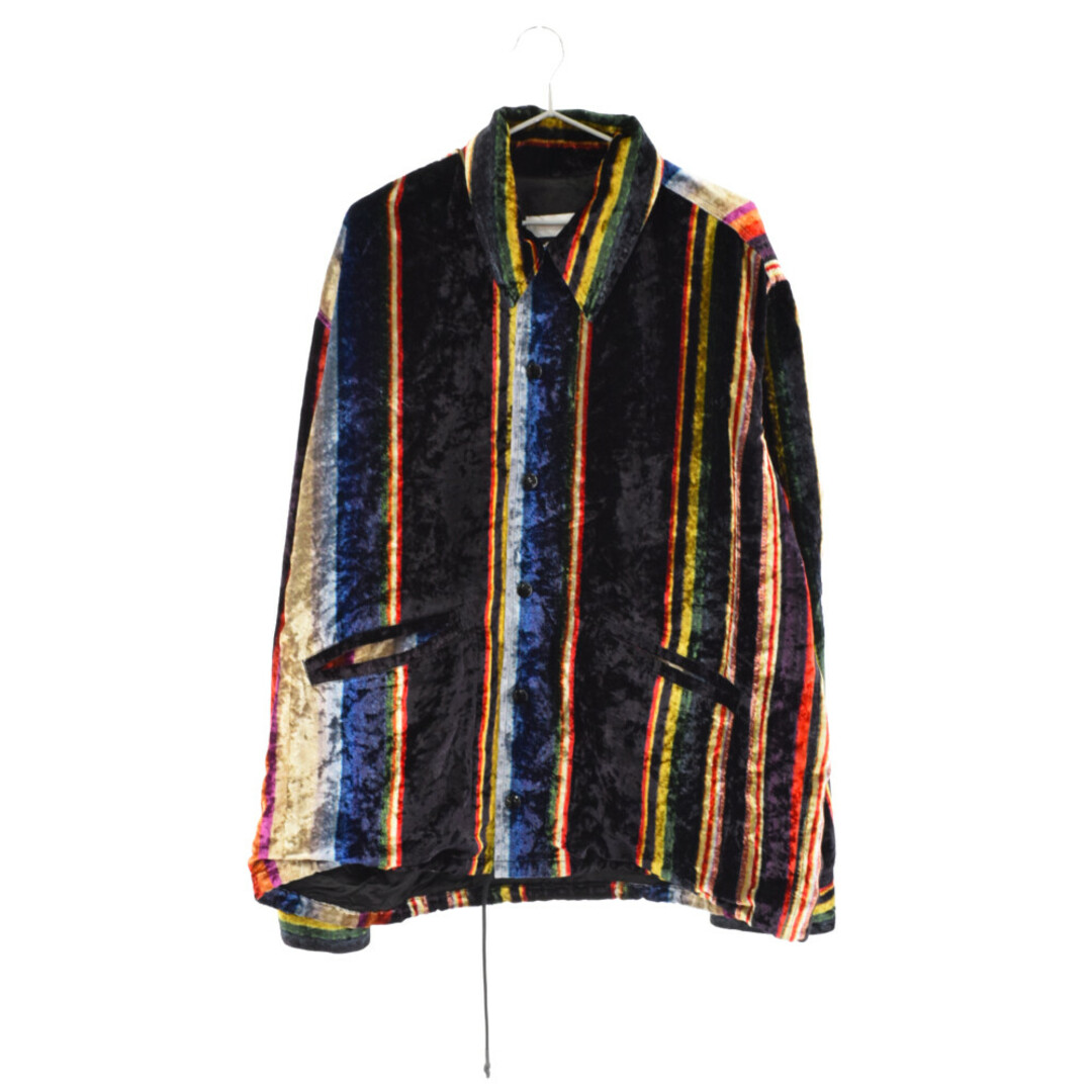 TOGA VIRILIS トーガ ビリリース 21AW VELVET STRIPS BLOUSON ベル ...