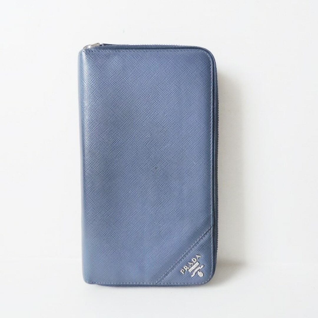 PRADA(プラダ)のPRADA(プラダ) 長財布 2ML303 ブルー レディースのファッション小物(財布)の商品写真