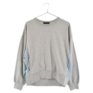 ディーゼル(DIESEL)のDIESEL ディーゼル Docking Crewneck Sweatshirt ドッキング クルーネックスウェットトレーナー グレー(スウェット)