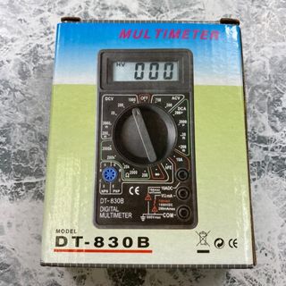 新品 未使用 デジタルテスター 測定 電子工作 バッテリー チェック 電圧 電流(工具/メンテナンス)