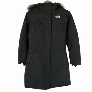 ザノースフェイス(THE NORTH FACE)のSALE///// THE NORTH FACE ノースフェイス ダウンコート アウトドア キャンプ 防寒 登山 ロング丈 ブラック (レディース XS) O4205(ダウンジャケット)