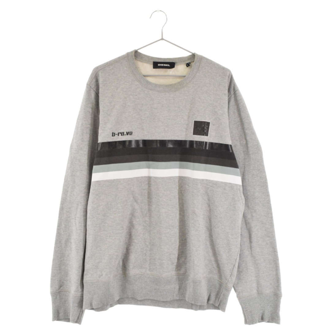 DIESEL - DIESEL ディーゼル DSL78 Border Crewneck Sweatshirt クルー