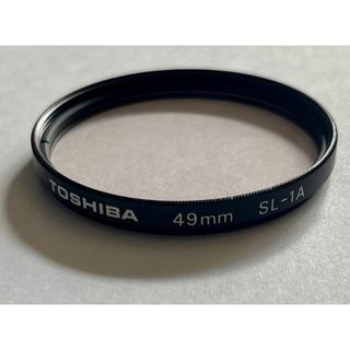 トウシバ(東芝)の送料込み TOSHIBAレンズフィルター SL-1A 49mm(フィルター)