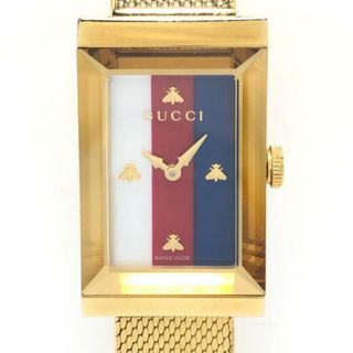 Gucci - グッチ 腕時計 Gフレーム 147.4 レディースの通販 by ブラン