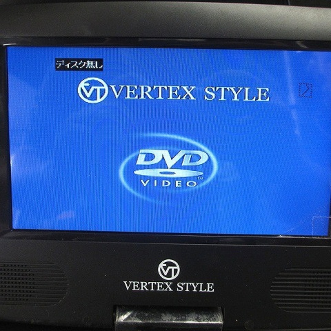 other(アザー)のVERTEX STYLE ポータルブルDVDプレーヤー PDVD-V071 スマホ/家電/カメラのテレビ/映像機器(DVDプレーヤー)の商品写真