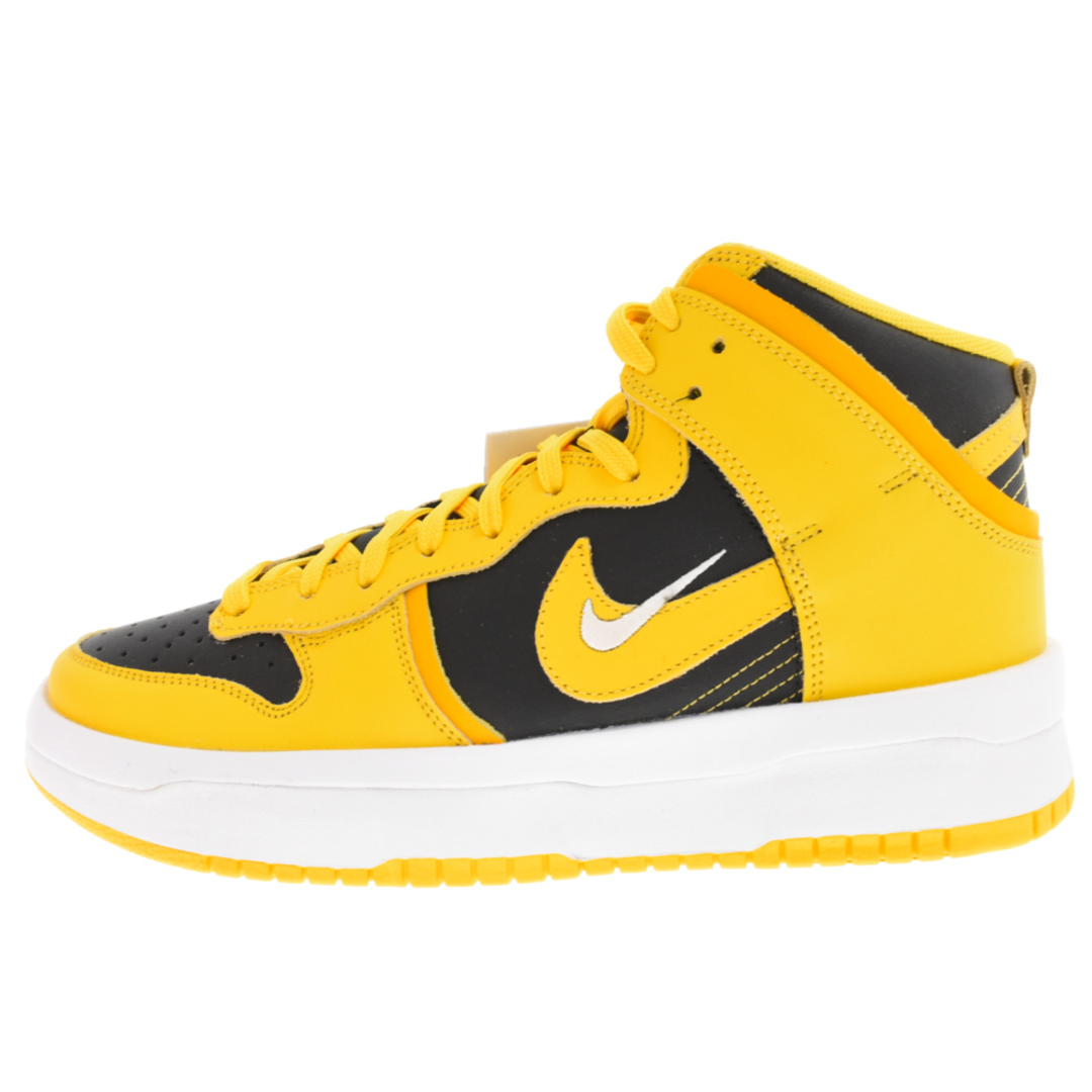 NIKE ナイキ WMNS Dunk High UP DH3718-001 ウィメンズ ダンク ハイ アップ ハイカット スニーカー イエロー/ブラック US10.5/27.5cm