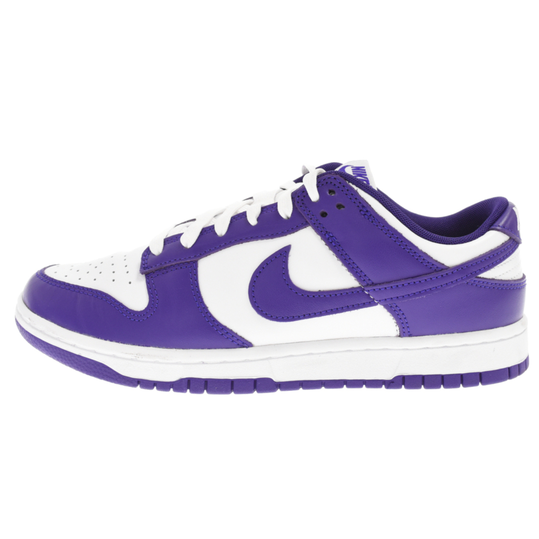 NIKE ナイキ DUNK LOW RETRO Championship Court Purple ダンク ローカットスニーカー DD1391-104  パープル/ホワイト US9/JP27cm | フリマアプリ ラクマ