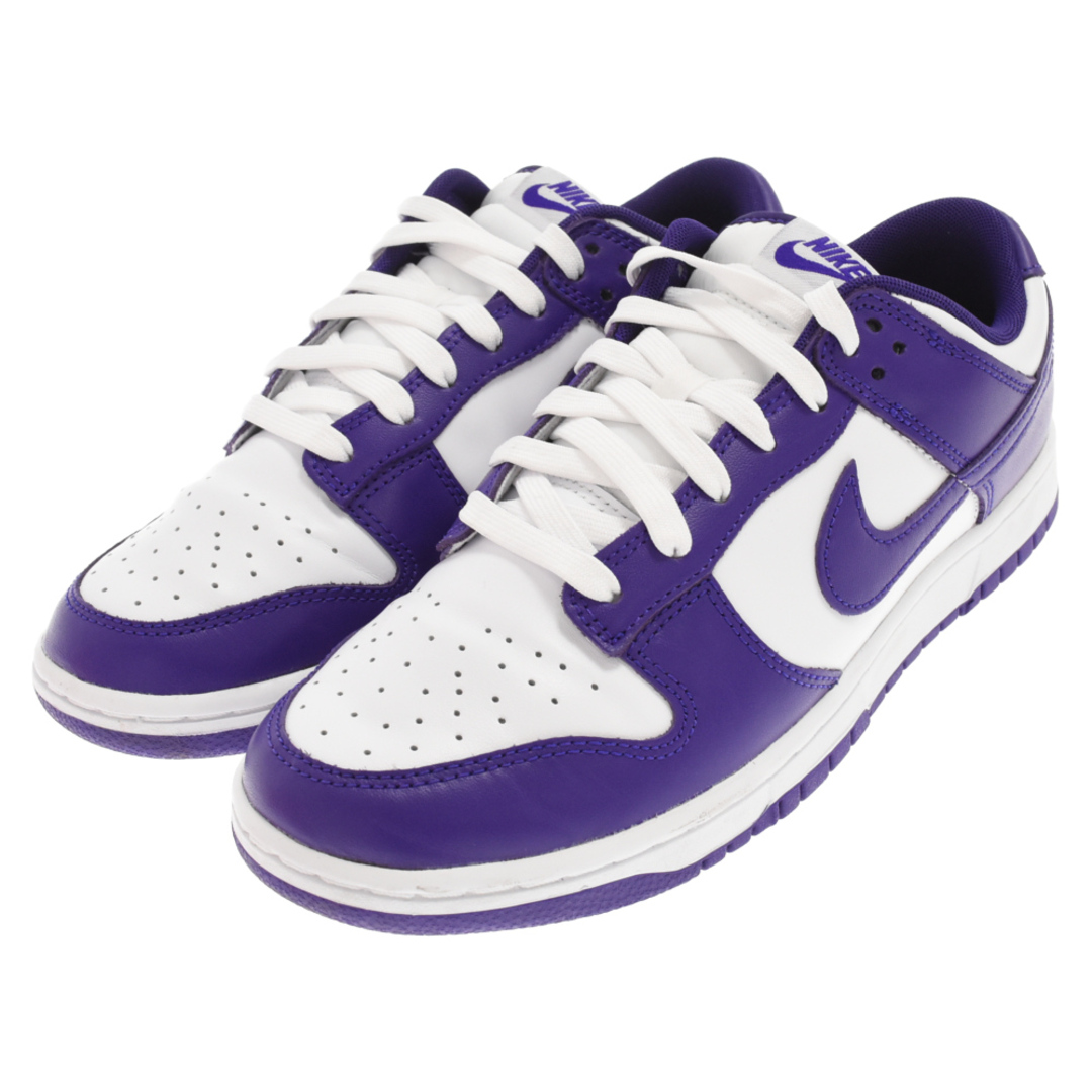 NIKE ナイキ DUNK LOW RETRO Championship Court Purple ダンク ローカットスニーカー DD1391-104  パープル/ホワイト US9/JP27cm