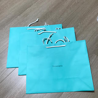 ティファニー(Tiffany & Co.)のティファニー ショップ袋３枚セット(ショップ袋)