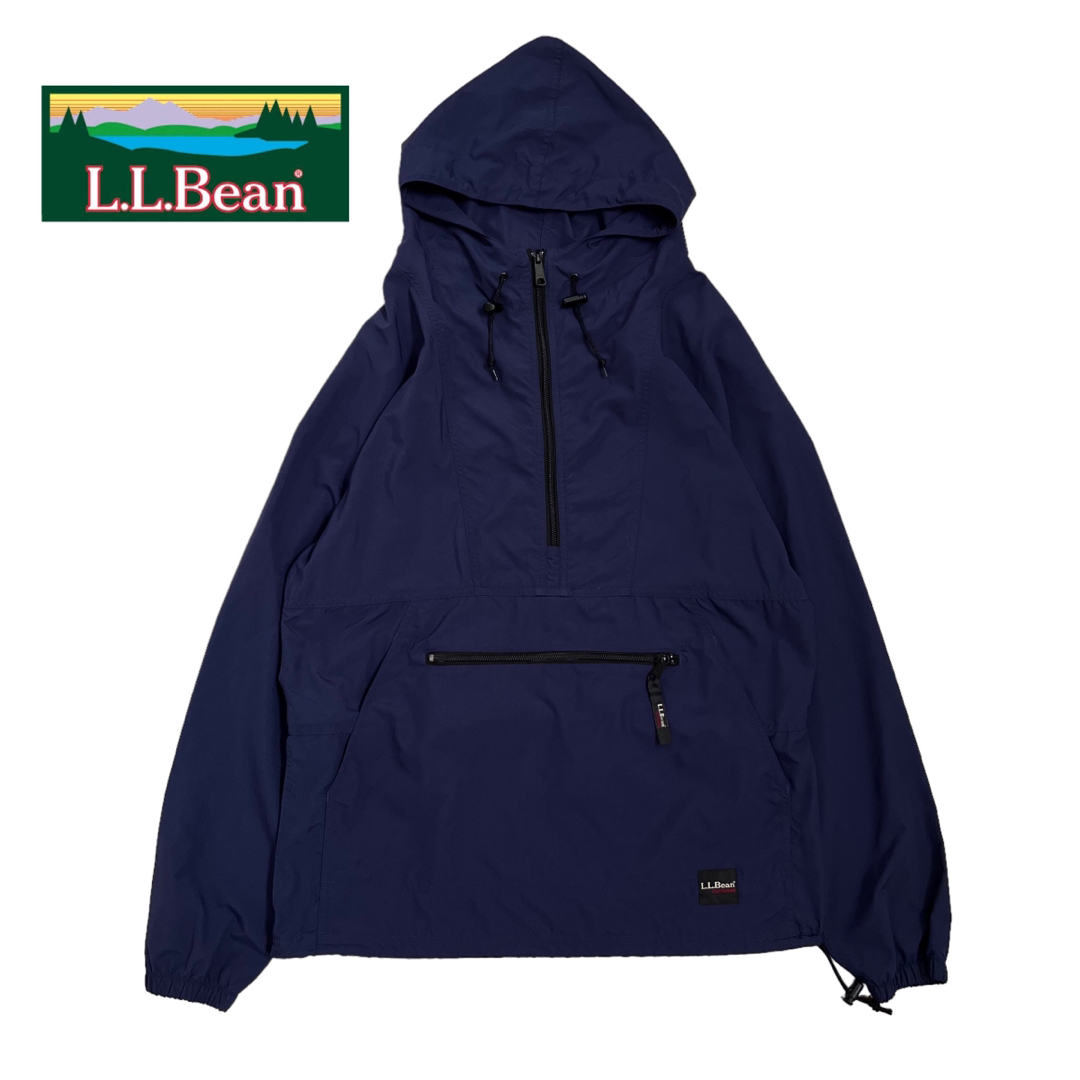 【L.L.Bean】ハーフジップ　ナイロンジャケット　Sサイズメンズ