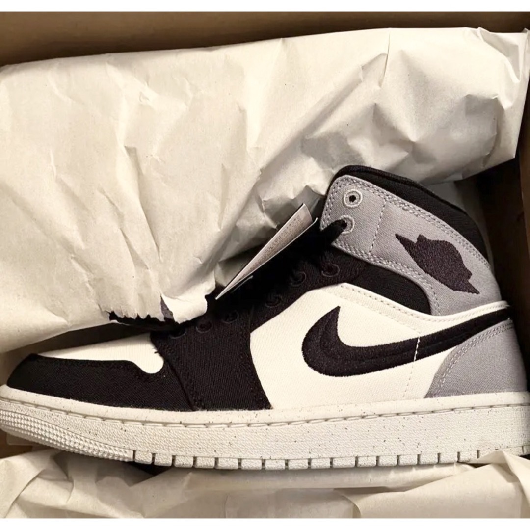 27.5cm相当【新品】NIKE　AIR JORDAN 1 MID SE グレー