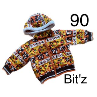 ビッツ(Bit'z)のBit'z ダウンジャケット ジャンバー　アウター　90cm(ジャケット/上着)