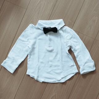 アカチャンホンポ(アカチャンホンポ)の蝶ネクタイ付きシャツ　95サイズ(ドレス/フォーマル)