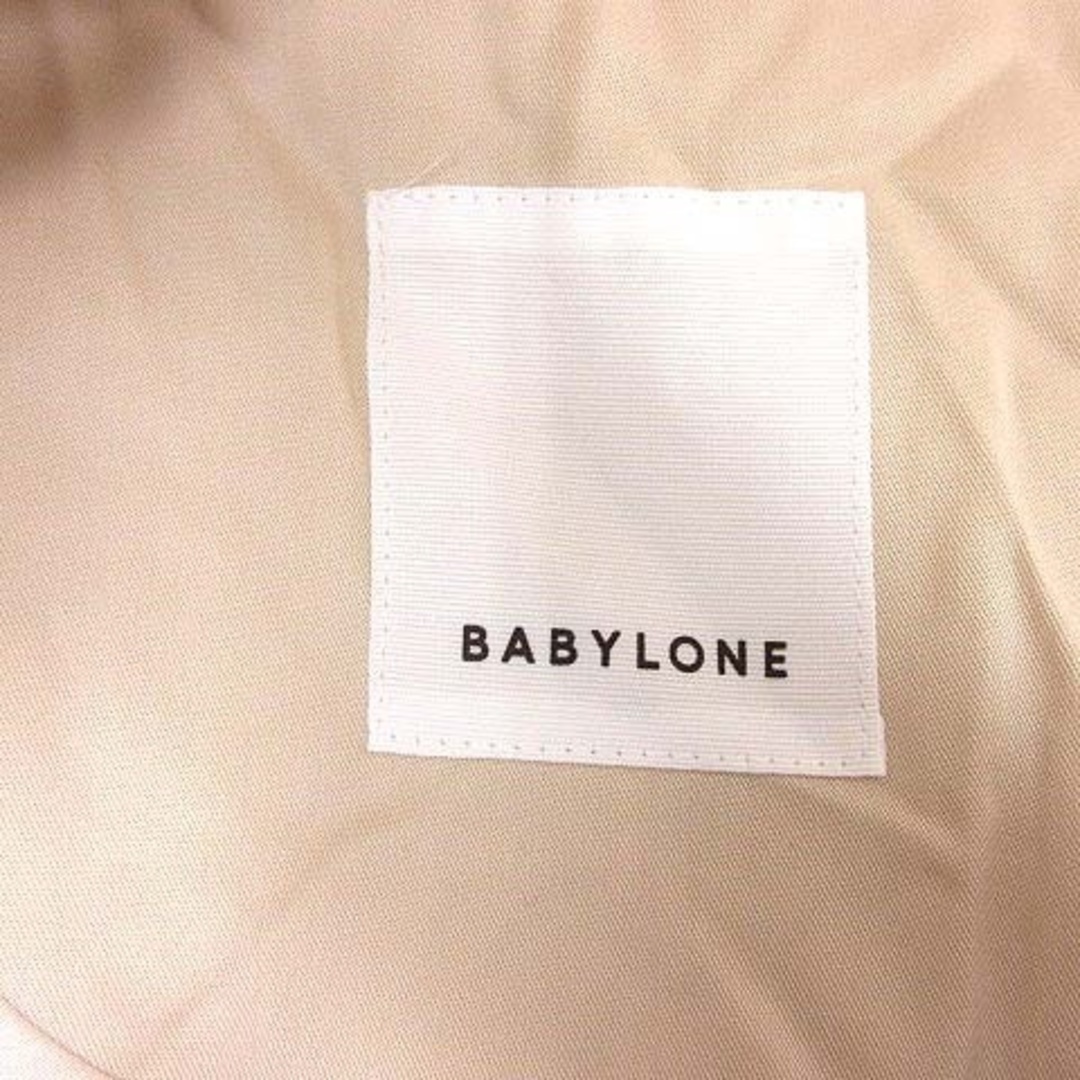 BABYLONE(バビロン)のBABYLONE トレンチコート ダブル 総裏地 アイボリー 白 ホワイト レディースのジャケット/アウター(トレンチコート)の商品写真