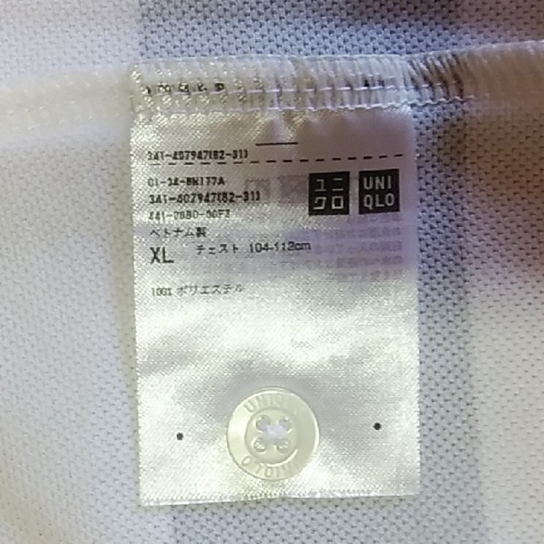 UNIQLO(ユニクロ)の男性用　ポロシャツ　グレー メンズのトップス(ポロシャツ)の商品写真