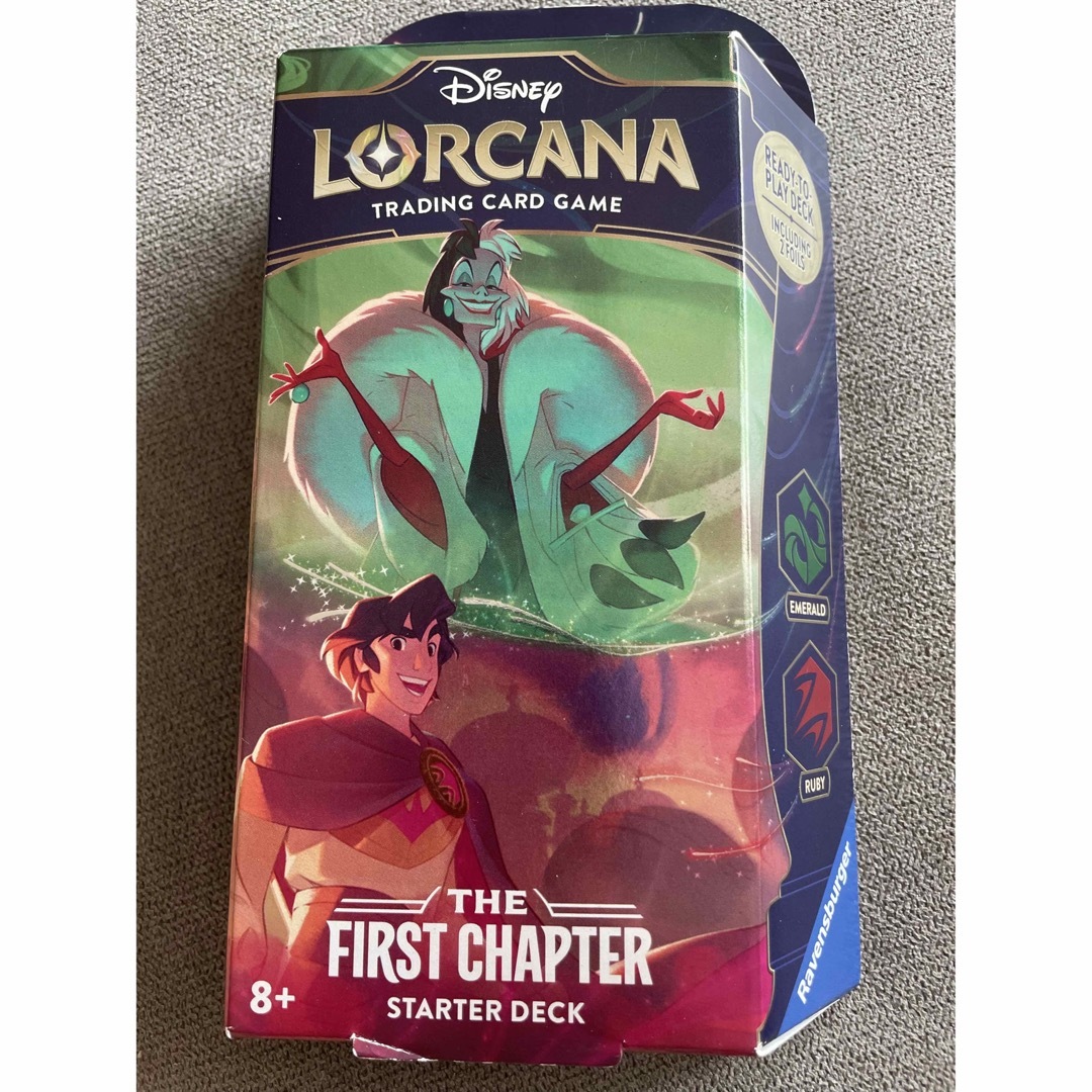 Disney(ディズニー)の３種セット Disney Lorcana ロルカナ スターターデッキ 新品未使用 エンタメ/ホビーのテーブルゲーム/ホビー(その他)の商品写真