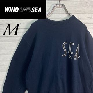 ウィンダンシー WIND AND SEA ロゴ プリント トレーナー スウェット