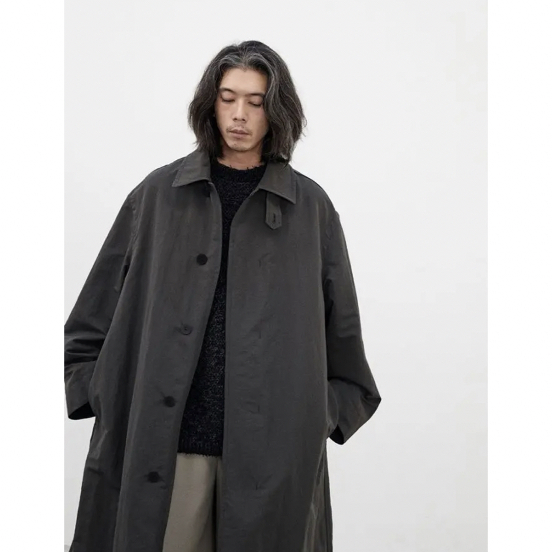 LIDNM(リドム)のNYLON RIP LOOSE MILITARY COAT【LIDNM/リドム】 メンズのジャケット/アウター(ステンカラーコート)の商品写真