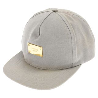 SUPREME シュプリーム 11AW Denim Metal Plate 5 Panel Cap デニム メタルプレート ロゴキャップ グレー