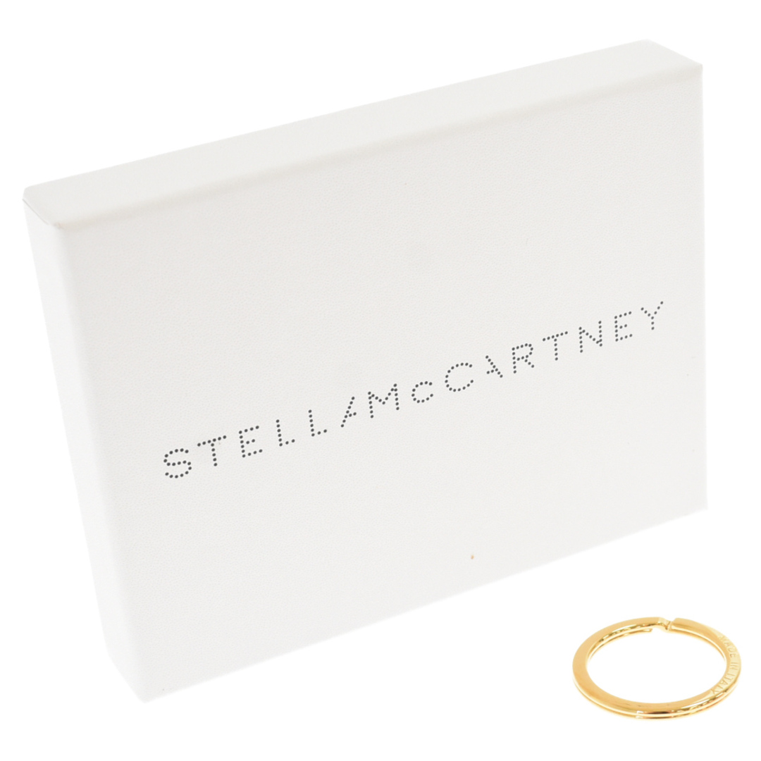 STELLA McCARTNEY ステラマッカートニー ロゴ レザー コインエース カードケース キーリング ブラウン 7P0007