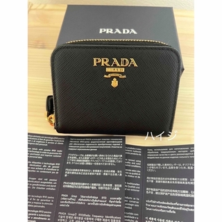 PRADA - 極美品 PRADA プラダ 財布 カードケース サフィアーノ 