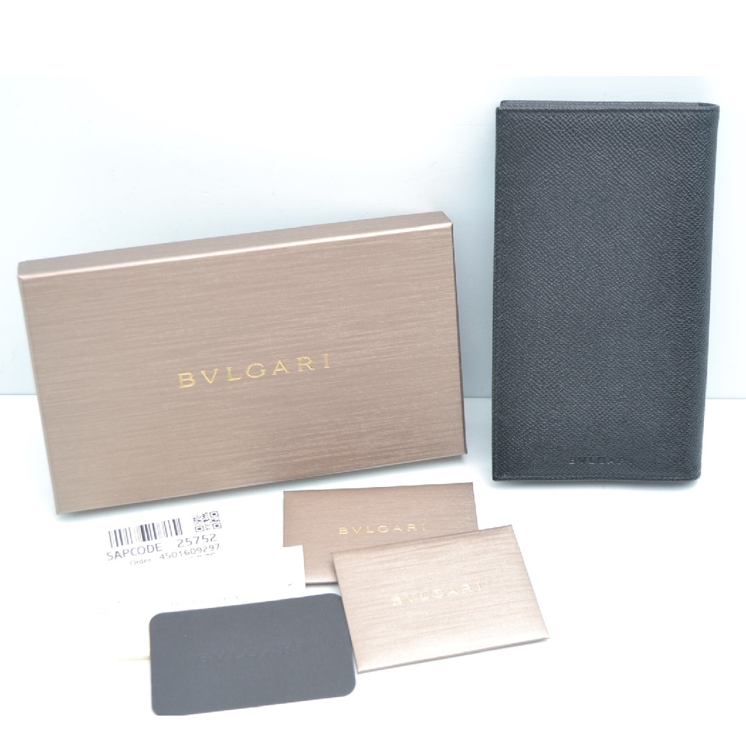 【未使用品】BVLGARI/ブルガリ 25752 クラシコ 長財布 ブラック | フリマアプリ ラクマ