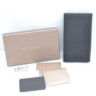 ブルガリ(BVLGARI)の【未使用品】BVLGARI/ブルガリ 25752 クラシコ 長財布 ブラック(長財布)