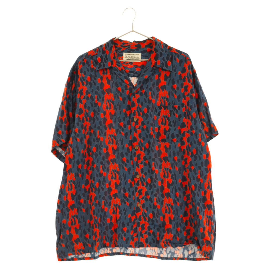 WACKO MARIA ワコマリア 21SS LEOPARD HAWAIIAN SHIRT TYPE-1 レオパードハワイアンシャツ 半袖シャツ  ネイビー | フリマアプリ ラクマ