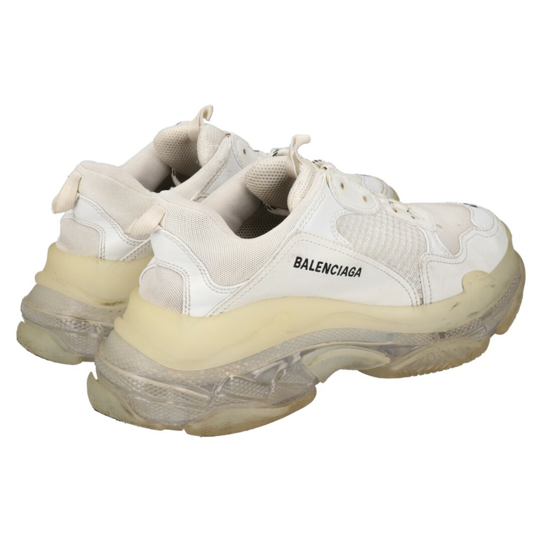 BALENCIAGA バレンシアガ TRIPLE S トリプルS クリアソール ローカットスニーカー 42 ホワイト 541624