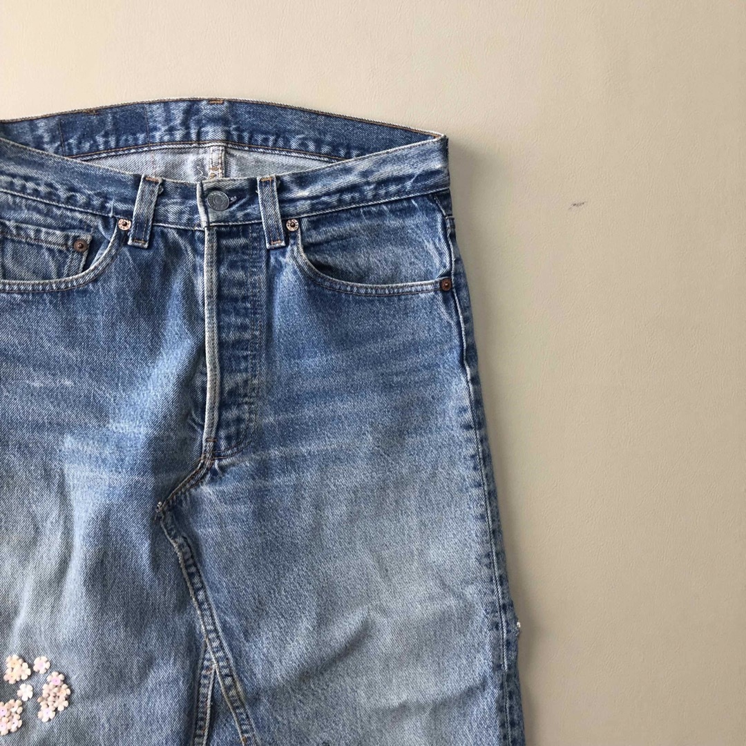 Levi's(リーバイス)の80's Levi's リーバイス 501 リメイクスカート314 レディースのスカート(ひざ丈スカート)の商品写真