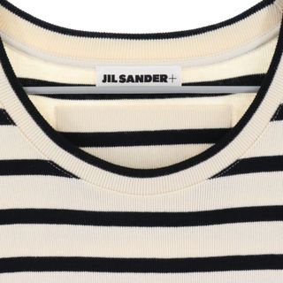 JIL SANDER ジルサンダー T-SHIRT CN SS コットンボーダークルー
