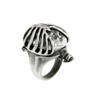 ALCHEMY GOTHIC: Gem Cage ring Nサイズ(リング(指輪))