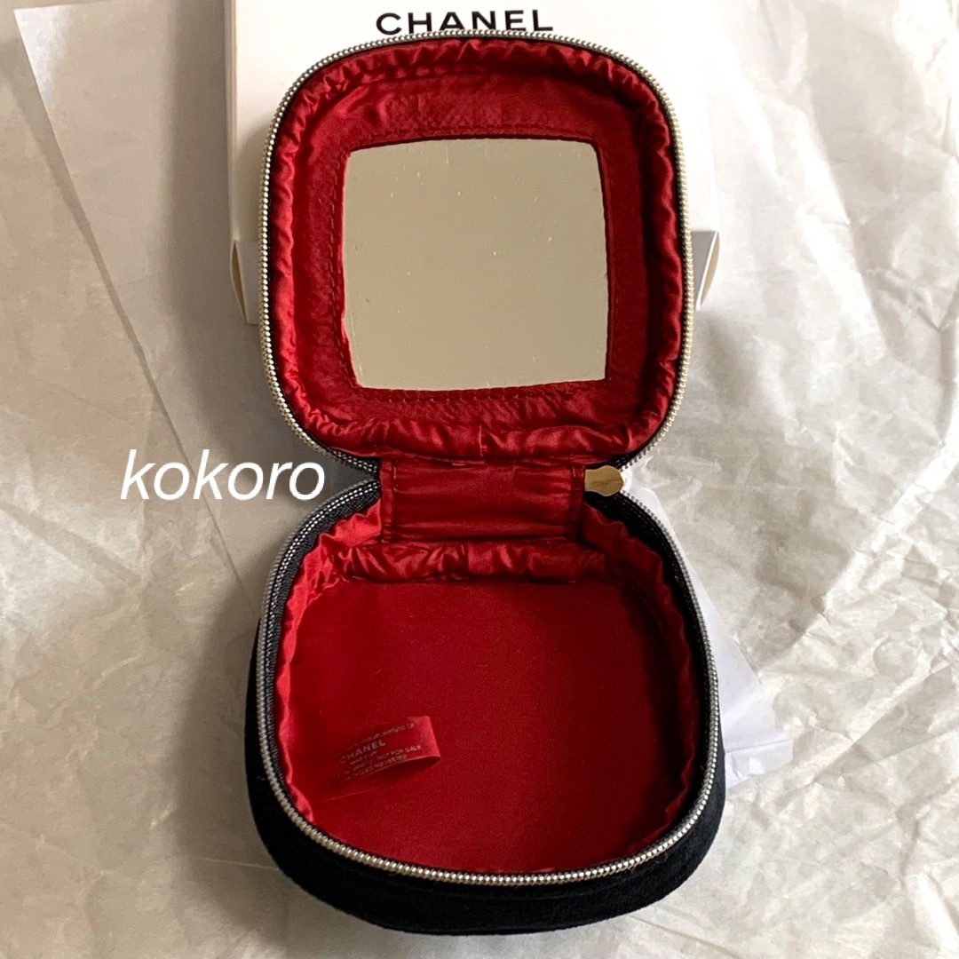 レディース❤️sold❤️CHANEL 真っ赤なポーチ 正規ノベルティー ...